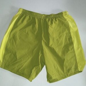 Outdoor Voices, Mossy/Green Apple Athletic Shorts, XS